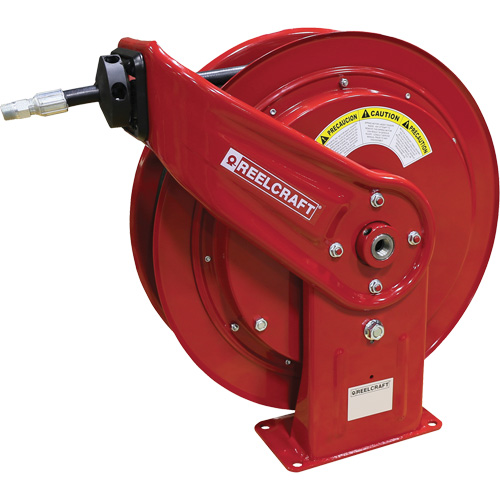 HD70000 Series Heavy-Duty Hose Reel with Hose, Greases, 3/8" x 75', Single Hose, 4800 PSI Sidevic Inc.