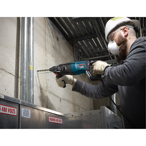 Marteau rotatif SDS-Plus Bulldog Xtreme, 3/16" - 5/8", 8 A, 0-5800 Coups/min, 0-1300 Tr/min, 2,0 lb-pi Sidevic Inc.