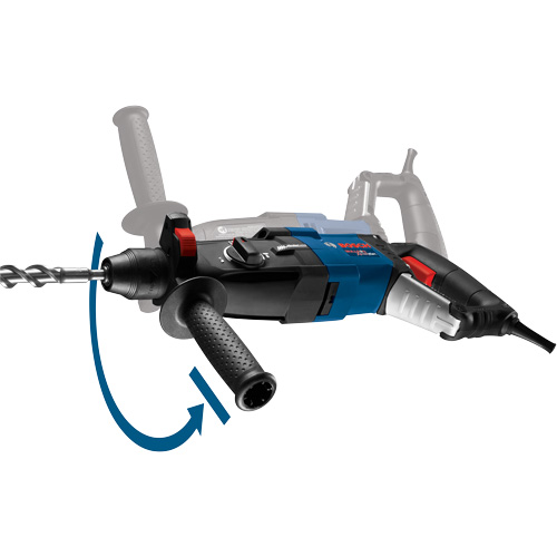 SDS-Plus&reg; Bulldog Xtreme Max Rotary Hammer, 8.5 A, 0-5100 BPM, 0-1300 RPM, 2.4 ft.-lbs. Sidevic Inc.