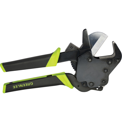Cisaille &agrave; PVC &agrave; rochet ouverture rapide, Capacit&eacute; de 1-5/8" Sidevic Inc.