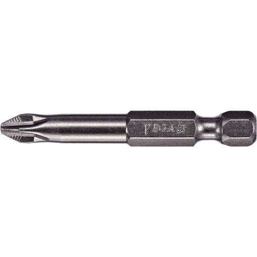 Embout pour outil &eacute;lectrique ACR, Phillips, Embout #2, Prise 1/4", Longueur 2" Sidevic Inc.
