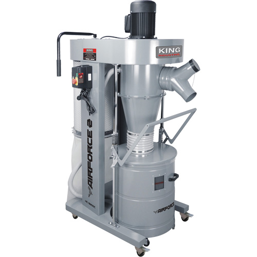 Cyclone Dust Collector, 26" x 47" x 70" Sidevic Inc.