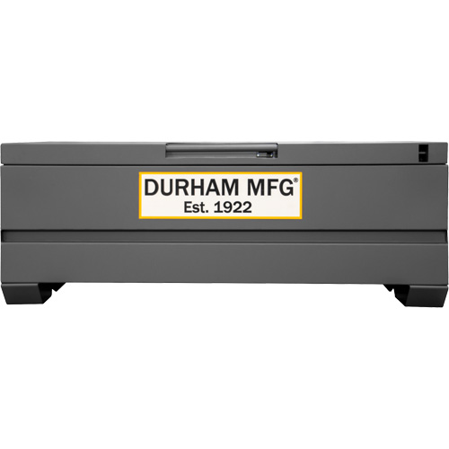 Boîte de rangement pour le chantier, 60" x 24" x 22-3/4", Acier, Gris Sidevic Inc.