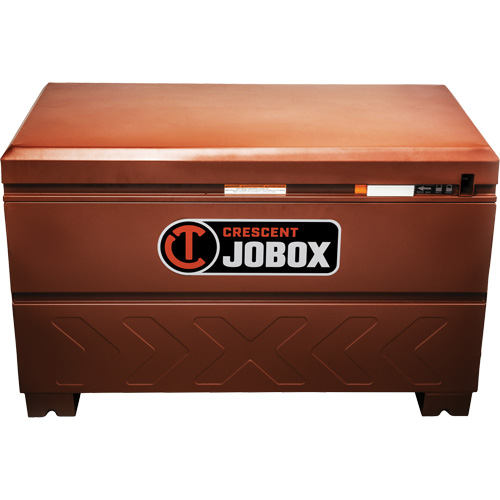 Site-Vault Chest, 48" x 30" x 36-3/4", Steel, Orange Sidevic Inc.