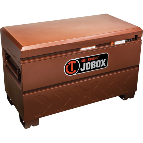 Site-Vault Chest, 48" x 30" x 36-3/4", Steel, Orange Sidevic Inc.