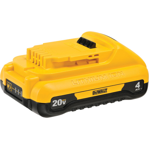Bloc-pile compact MAX*, Lithium-ion, 20 V, 4 Ah Sidevic Inc.