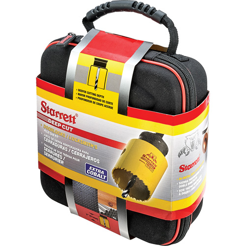 Deep Cut Hole Saw Kit, 9 Pieces Sidevic Inc.