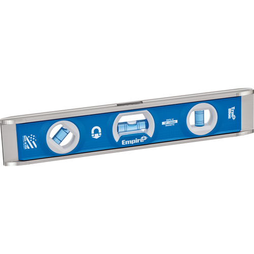 Torpedo Level, 10" L, Aluminum, 1 Vials, Magnetic Sidevic Inc.