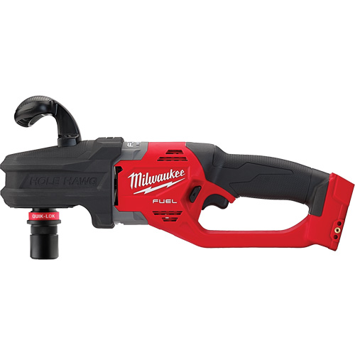 Perceuse &agrave; angle droit M18 Fuel Hole Hawg avec mandrin Quik-Lok (outil seulement), 18 V, Lithium-ion Sidevic Inc.