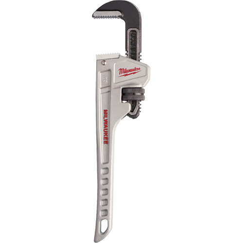 Pipe Wrench, 1-1/2" Jaw Capacity, 10" Long, Ergonomic Handle Sidevic Inc.