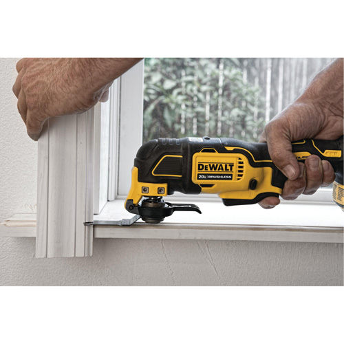 Outil polyvalent oscillant sans fil Atomic Max avec moteur sans balais (outil seulement), 20 V, Lithium-ion Sidevic Inc.