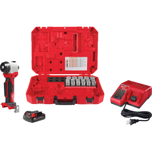 Trousse de pince &agrave; d&eacute;nuder M18 avec 17 bagues en cuivre THHN/XHHW Sidevic Inc.