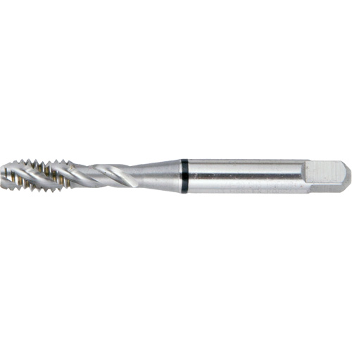 DRILLCO Spiral Flute Hand Tap, High Speed Steel, 4-40 Thread Sidevic Inc.