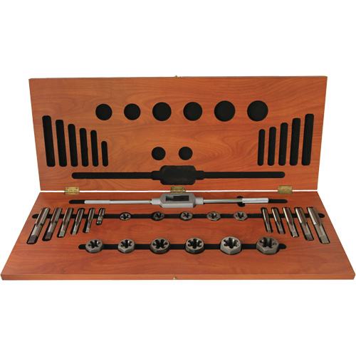 DRILLCO Tap & Die Set, 25 Pieces Sidevic Inc.