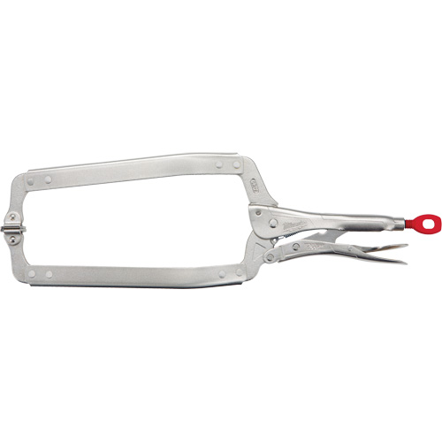 Pince-&eacute;tau en C &agrave; m&acirc;choires pivotantes Torque Lock, Longueur 18", Pinces serre-joints Sidevic Inc.