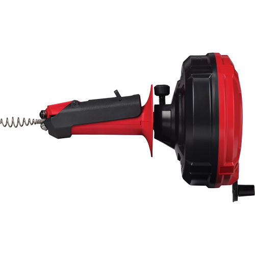 Trapsnake Auger with Cable Drive Automatic Feed & Retract, Powered, 25' Cable Length, 1/4" Cable Diameter Sidevic Inc.