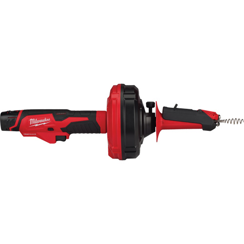 Trapsnake Auger with Cable Drive Automatic Feed & Retract, Powered, 25' Cable Length, 1/4" Cable Diameter Sidevic Inc.