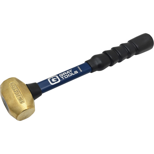 Brass Hammer, 2 lbs. Head Weight, 14" L Sidevic Inc.