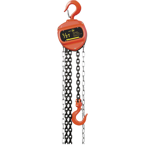 VCH Series Chain Hoist, 20' Lift, 1100 lbs. (0.5 tons) Capacity, Heat-Treated Alloy Steel Chain Sidevic Inc.