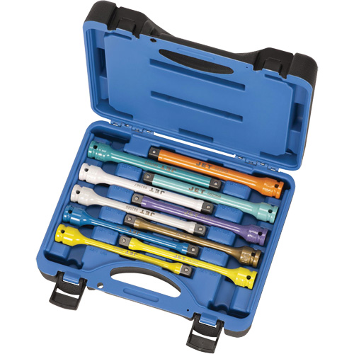 JTLE-10S Jeu de rallonges limiteurs de couple, Prise 1/2"/80 lb-pi, Couple de 65 lb-pi/100 lb-pi/120 lb-pi/140 lb-pi/75 lb-pi/90 lb-pi/110 lb-pi/150 lb-pi/160 lb-pi, Multiple Sidevic Inc.