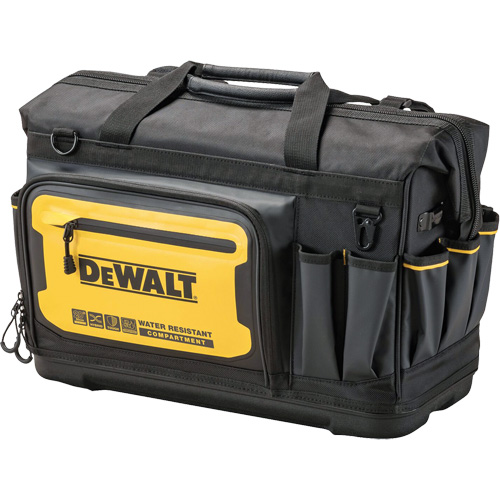 Sac &agrave; outils &agrave; bouche ouverte PRO 20", 33 pochettes, Noir/Jaune Sidevic Inc.
