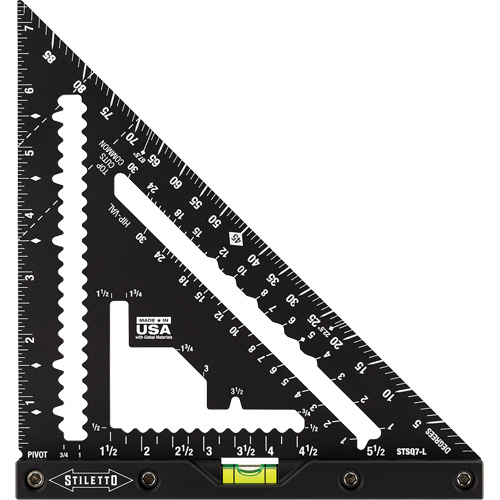 Stiletto Carpenter Square with Level Sidevic Inc.