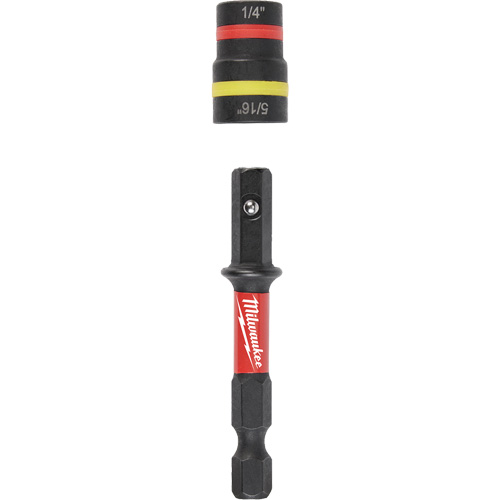 Tourne-&eacute;crous 2-en-1 Shockwave Impact Duty Quik-Clear, 5/16"/1/4" prise, 2-1/4" lo, Magn&eacute;tique Sidevic Inc.