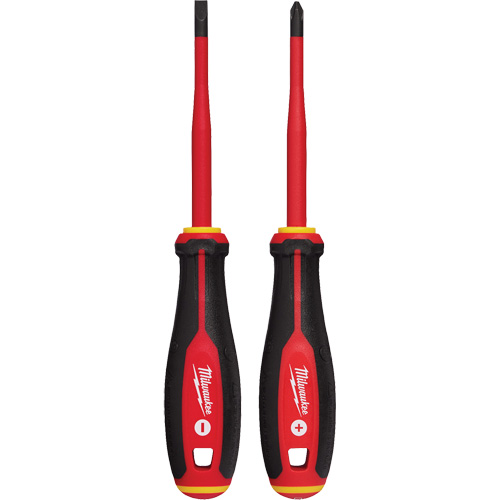 Insulated Slim Tip Screwdriver Set, 2 Pcs., Magnetic Sidevic Inc.