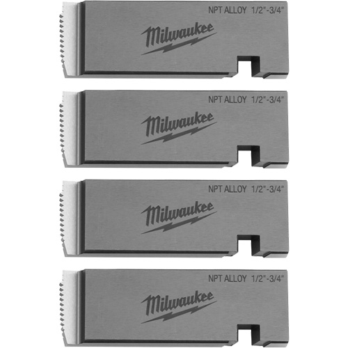 Fili&egrave;res de filetage pour tuyaux universel NPT, Pour tuyau de 1/2"-3/4", Alliage Sidevic Inc.