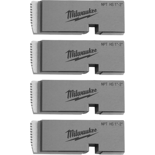 Fili&egrave;res de filetage pour tuyaux universel NPT, Pour tuyau de 1"-2", Acier rapide Sidevic Inc.