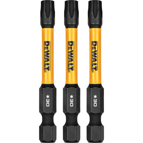 Forets pour tournevis &agrave; chocs FLEXTORQ 3 mcx, Torx, T-30, Prise 1/4" Sidevic Inc.