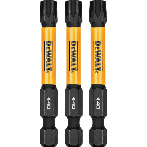 Forets pour tournevis &agrave; chocs FLEXTORQ 3 mcx, Torx, T-40, Prise 1/4" Sidevic Inc.