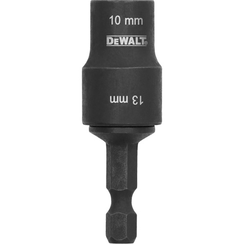 Tourne-&eacute;crou &agrave; double embout d&eacute;tachable FLEXTORQ, 13 mm prise, 4-4/5" lo, Magn&eacute;tique Sidevic Inc.