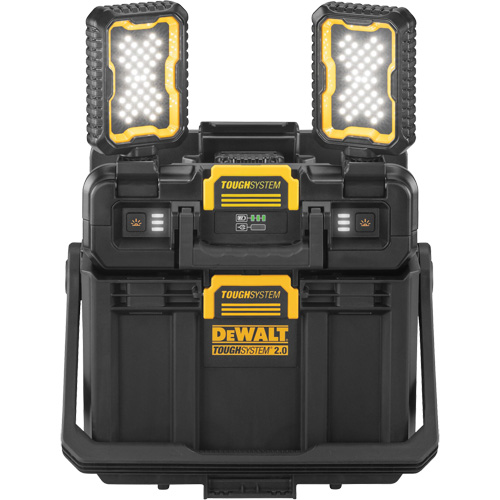 Baladeuse ajustable ToughSystem 2.0 avec rangement, 16" x 11" x 14", Noir/Jaune Sidevic Inc.