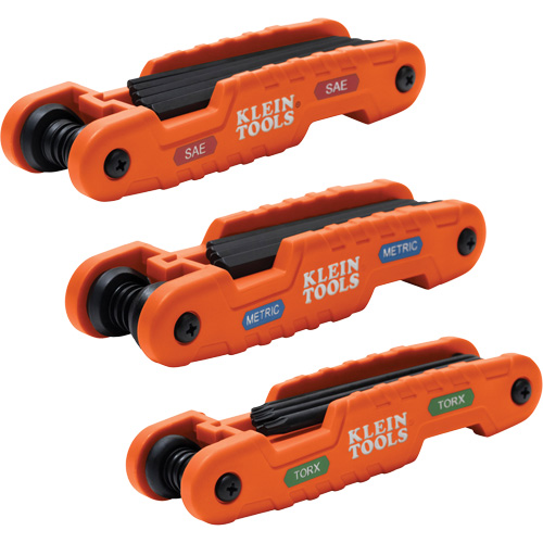 Pro Folding Hex Key Set, 31 Pcs., Metric & Imperial/Torx&reg; Sidevic Inc.