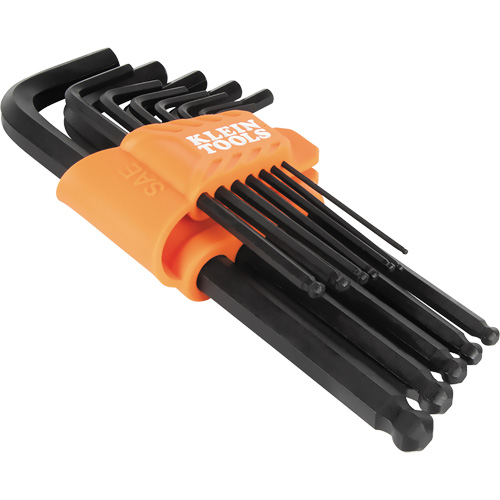 L-Style Ball-End Hex Key Wrench Set, 12 Pcs., Imperial Sidevic Inc.