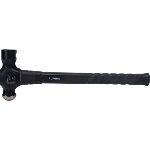 Ball Pein Hammer, 40 oz. Head Weight, Plain Face, Fibreglass Handle Sidevic Inc.
