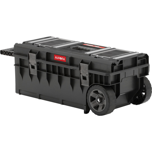Arx Long Rolling Tool Chest, 31-1/5" x 15-1/5" x 12-7/10", Black Sidevic Inc.