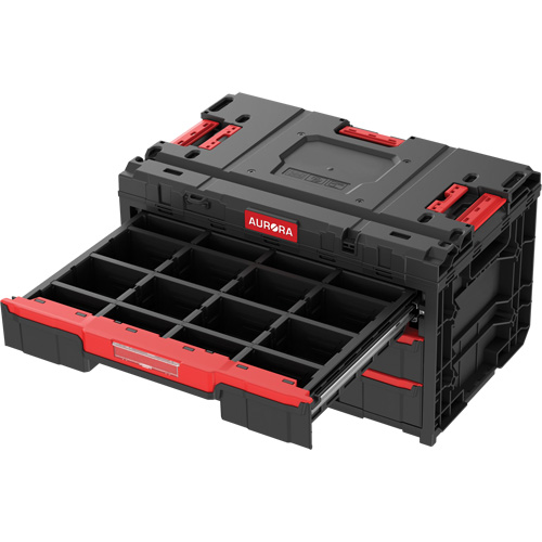 Boîte &agrave; outils &agrave; 3 tiroirs Arx, 23-1/10" x 15" x 13-2/5', Noir Sidevic Inc.