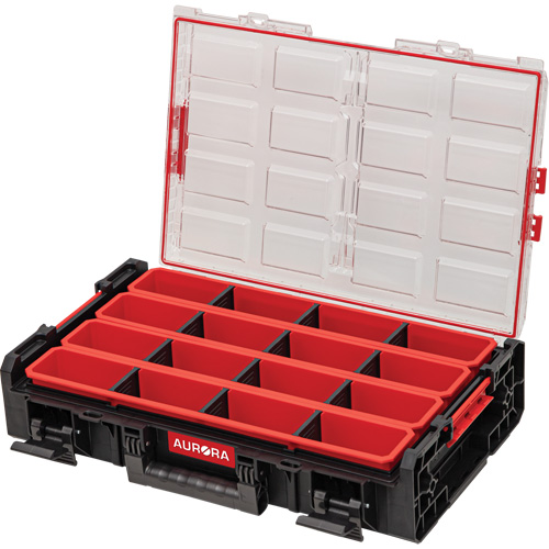 Organisateur tr&egrave;s grand avec bacs longs Arx, 23" x 15-1/5" x 5", Noir Sidevic Inc.