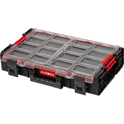 Organisateur tr&egrave;s grand avec cloisons en mousse &agrave; plusieurs couches Arx, 23" x 15-1/5" x 5", Noir Sidevic Inc.