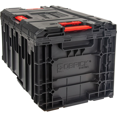 Arx&reg; Single Drawer Toolbox, 11-1/5" W x 18-3/10" D x 9-1/10" H, Black/Red Sidevic Inc.