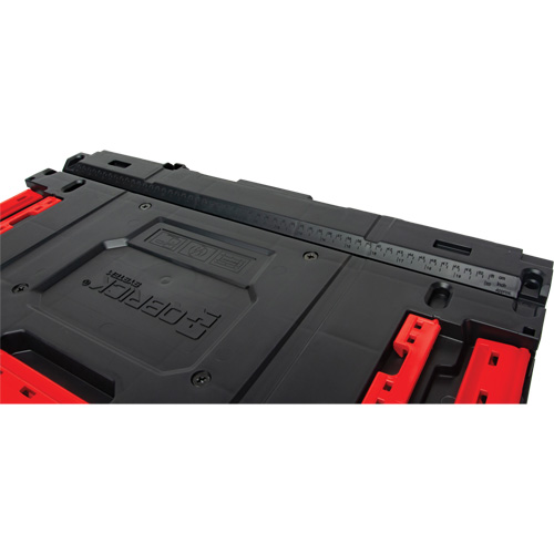 Arx&reg; Single Drawer Toolbox, 11-1/5" W x 18-3/10" D x 9-1/10" H, Black/Red Sidevic Inc.