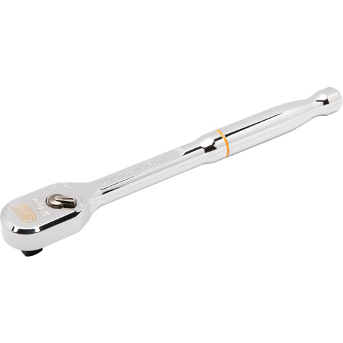 120XP Full Polish Chrome Teardrop Ratchet, 3/8" Drive, Ergonomic Handle Sidevic Inc.