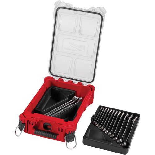 Jeu de cl&eacute;s avec organisateur compact PackOut, Combinaison, 15 morceaux, M&eacute;trique Sidevic Inc.