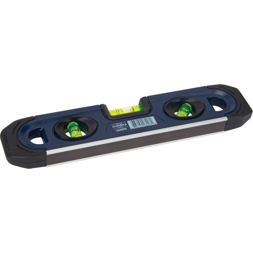 Torpedo Level, 9" L, 3 Vials, Magnetic Sidevic Inc.