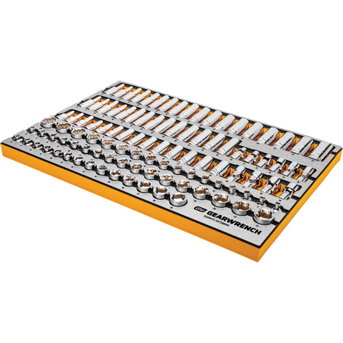 MEGAMOD Master Mechanics Tool Set in Premium Modular Foam Trays with Tool Storage, 1024 Pieces Sidevic Inc.