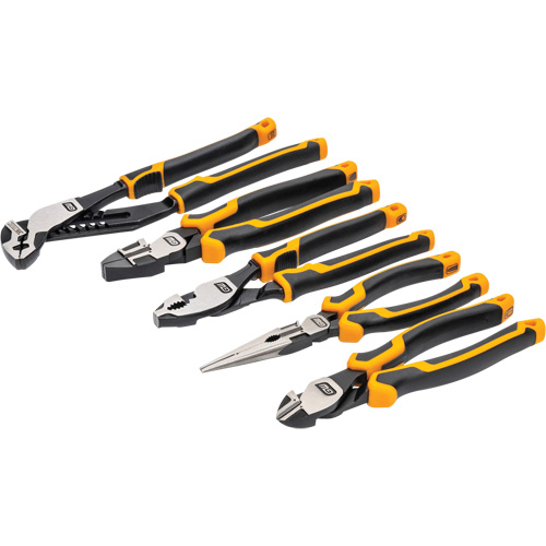 PITBULL Cushion Grip Pliers Set in Foam Storage Tray, 5 Pieces Sidevic Inc.