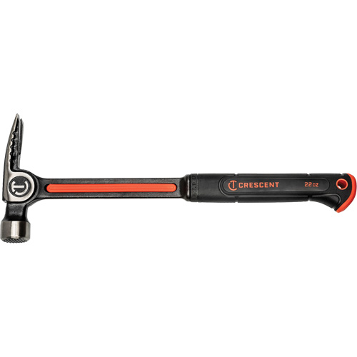 Steel Milled-Face Framing Hammer, 22 oz., Solid Steel Handle, 16" L Sidevic Inc.