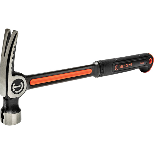 Steel Milled-Face Framing Hammer, 22 oz., Solid Steel Handle, 16" L Sidevic Inc.